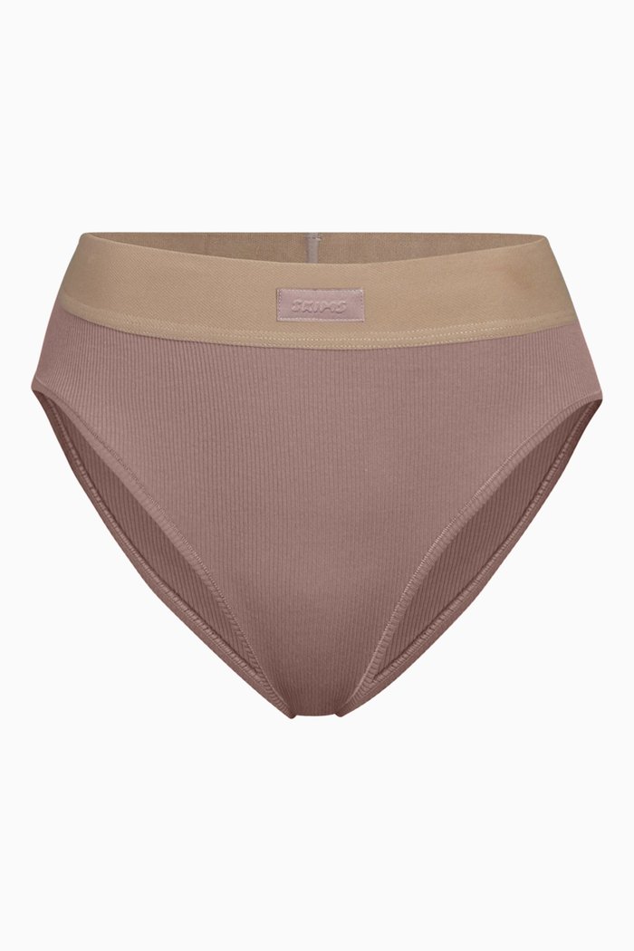 

Cotton Rib Mid Rise Brief, Neutral