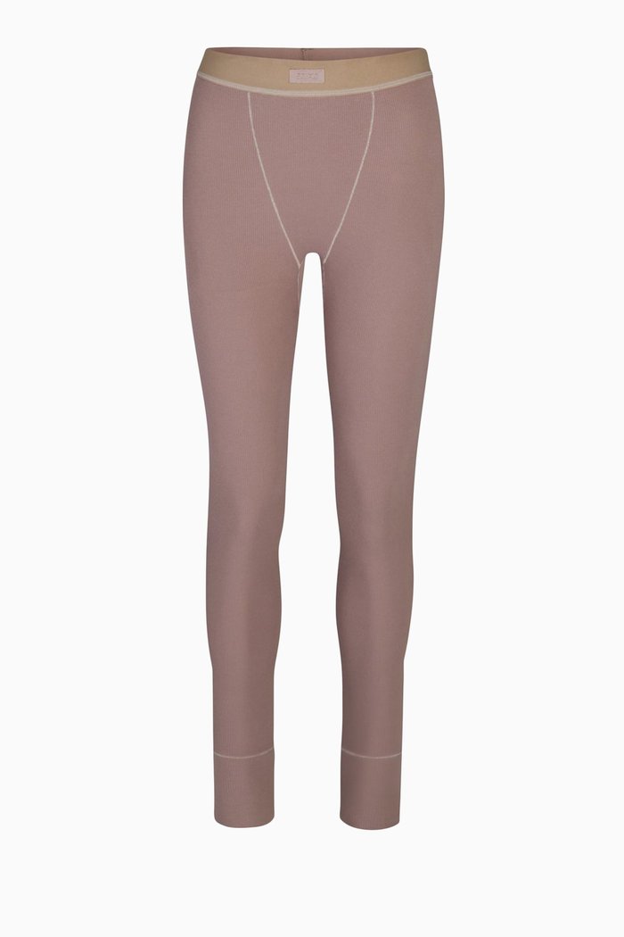 

Cotton Rib Legging, Neutral