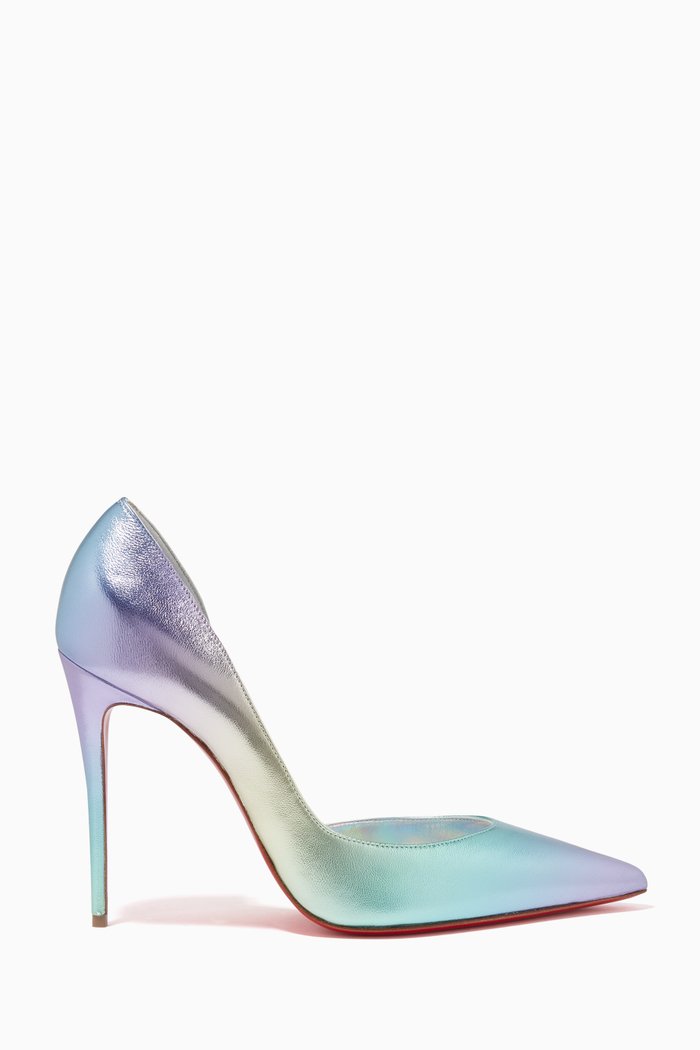 

Iriza 100 Pumps in Iridescent Lamé Nappa, Multicolour