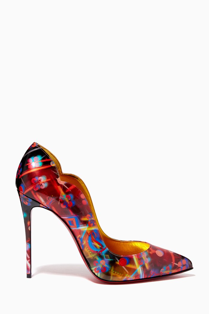 

Hot Chick 100 Pumps in Graphic Patent Leather, Multicolour