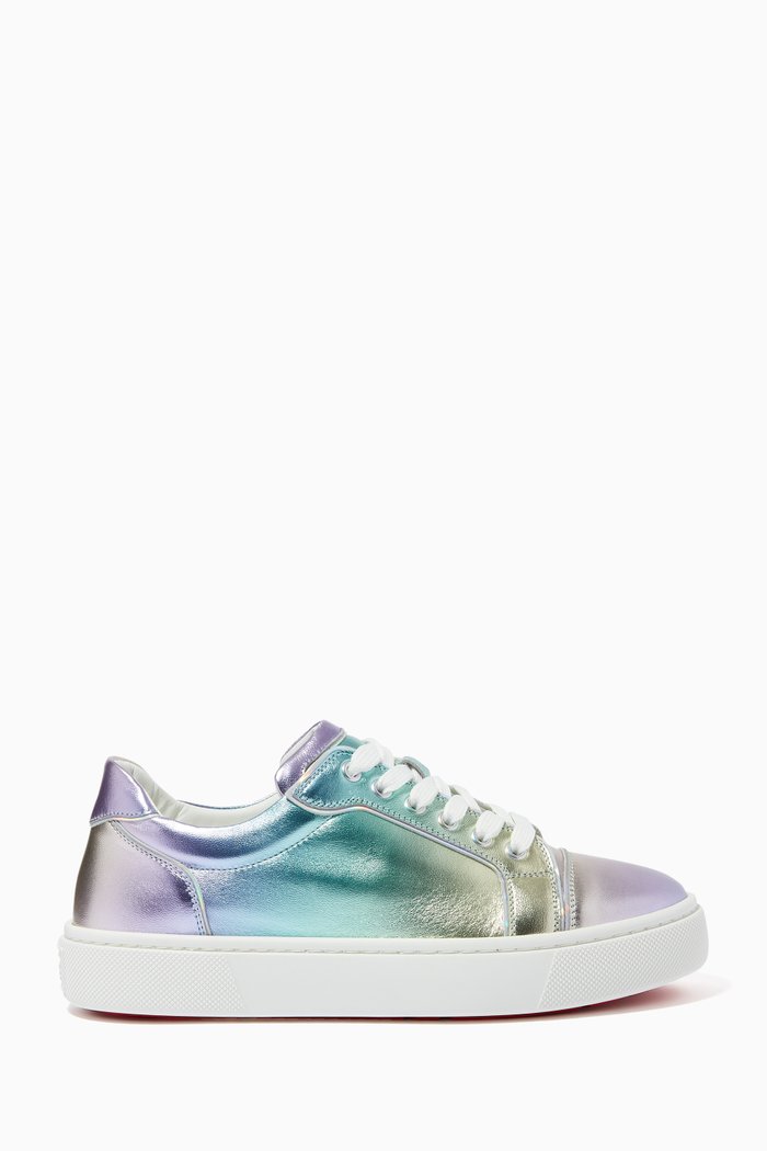 

Vieirissima Sneakers in Metallic Leather, Multicolour