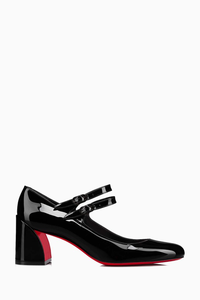 

Miss Jane 55 Pumps in Patent Calf Leather, Black