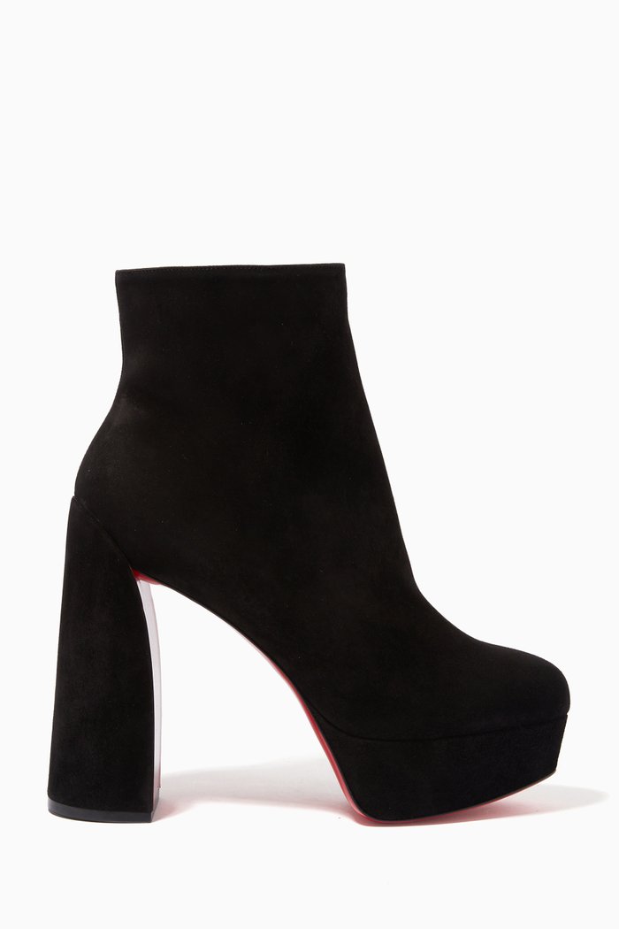 

Movida Booty 130 Ankle Boots in Suede, Black