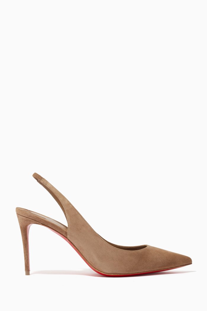 

Kate Sling 85 Pumps in Suede, Brown