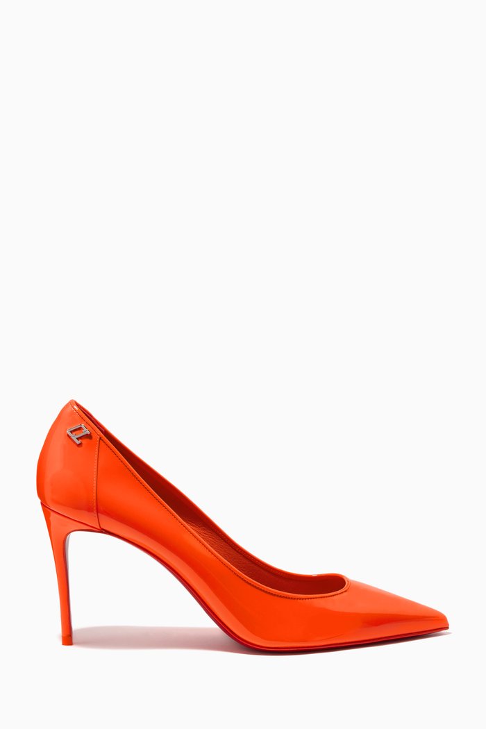 

Sporty Kate 85 Pumps in Patent Leather, Orange