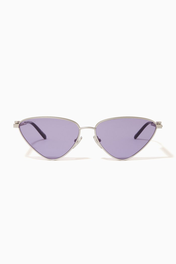 

Cat Sunglasses in Metal, Silver