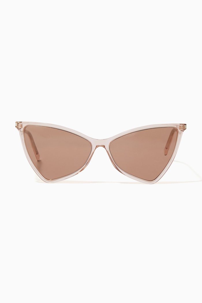 

SL 475 Jerry Thin Sunglasses, Brown