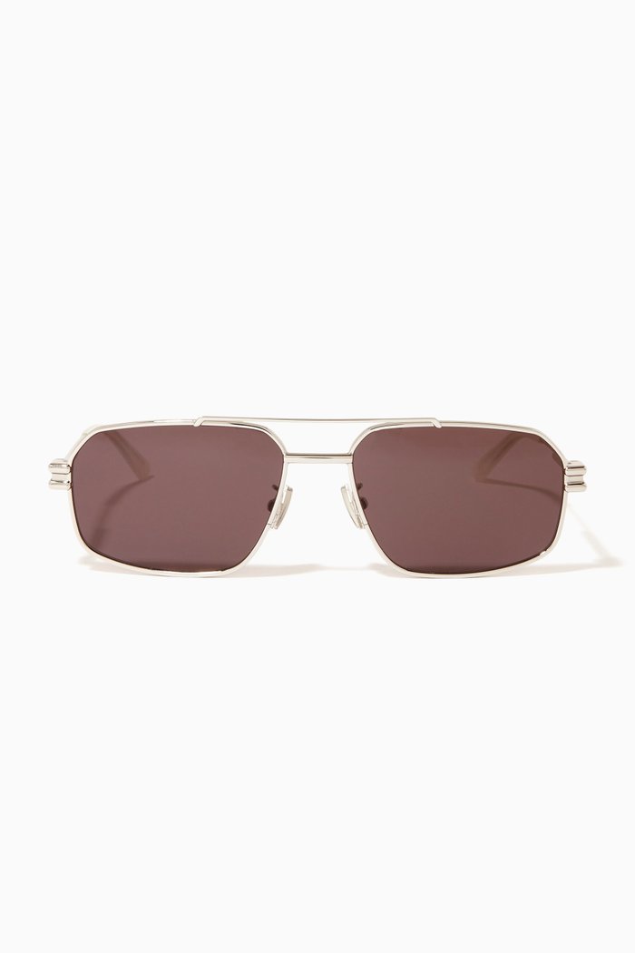

BV Classic Sunglasses, Silver