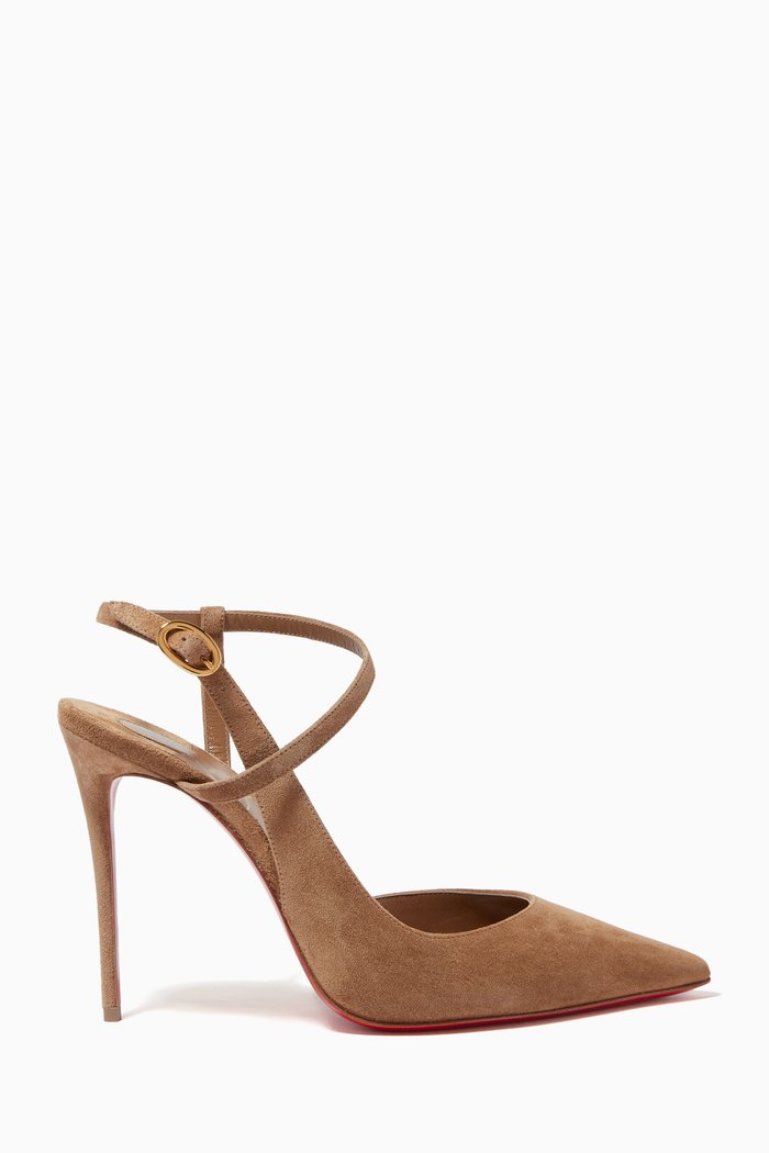 

Jenlove 100 Pumps in Suede, Brown