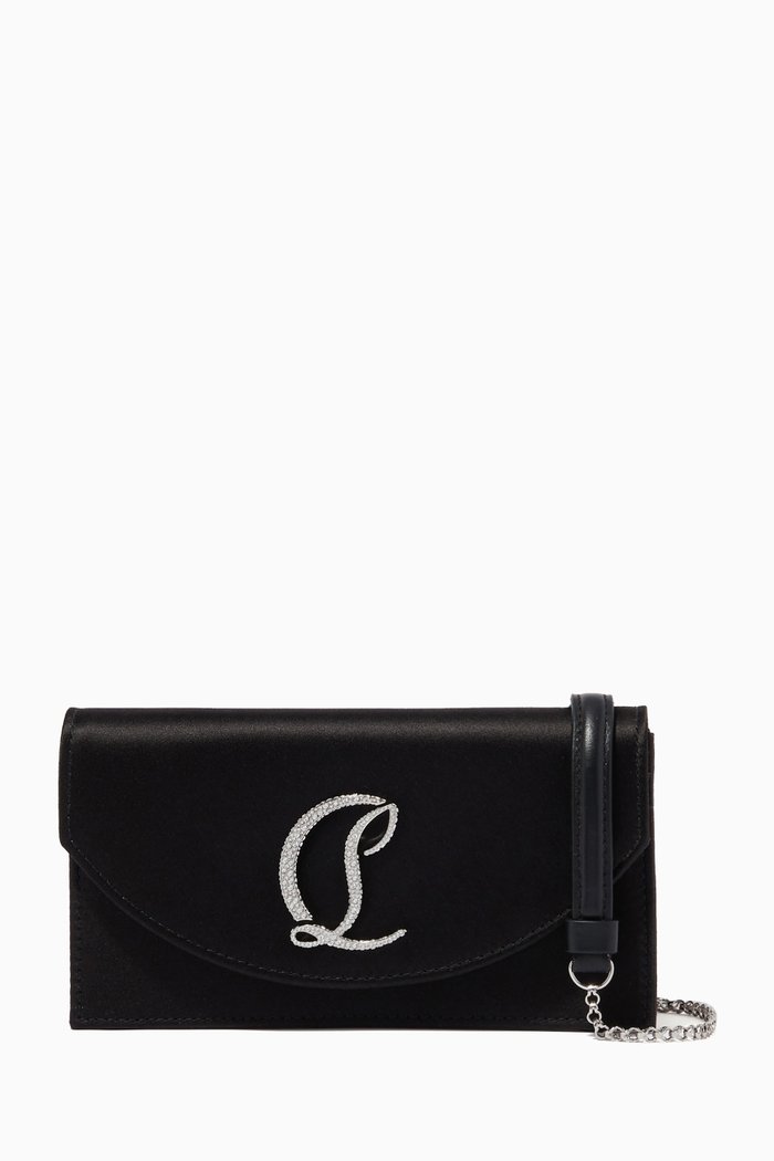

Loubi54 Clutch Bag in Satin, Multicolour