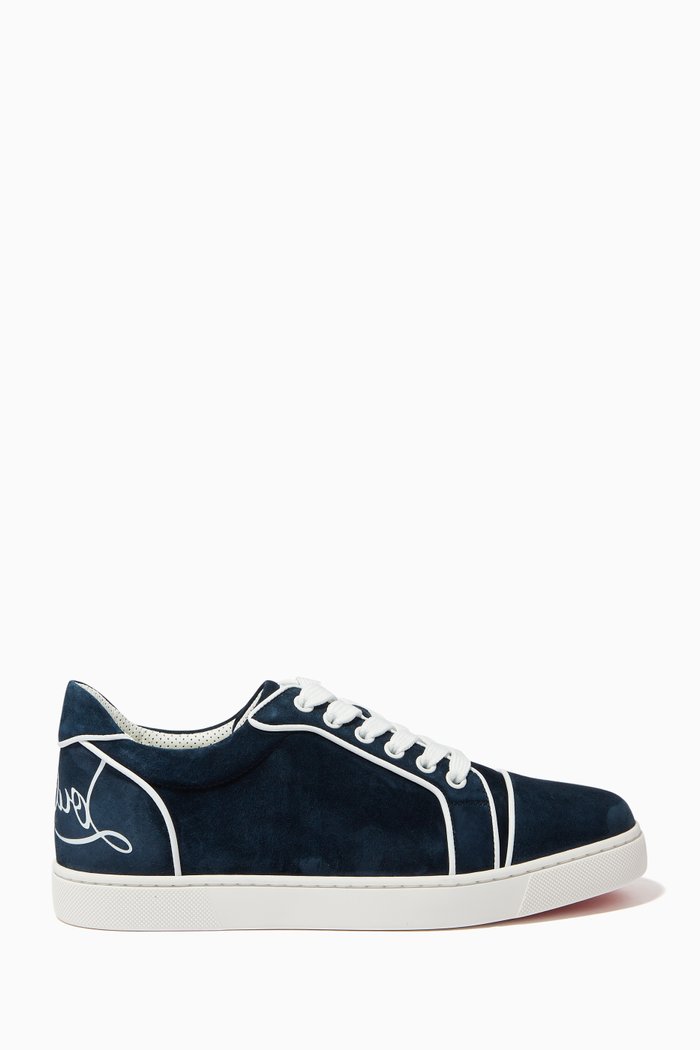 

Fun Vieira Sneakers in Suede, Multicolour