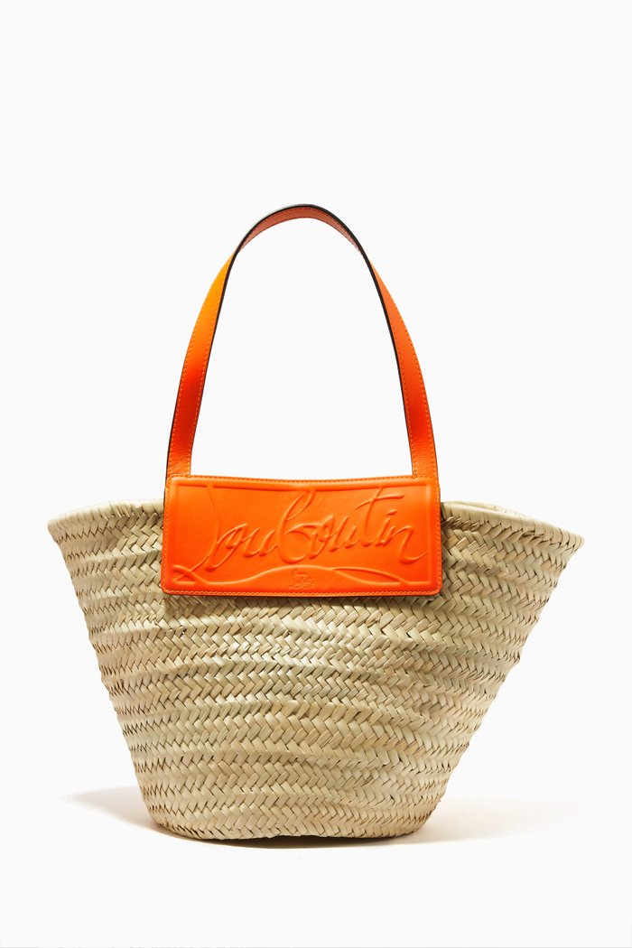 

Loubishore Tote Bag in Raffia, Multicolour