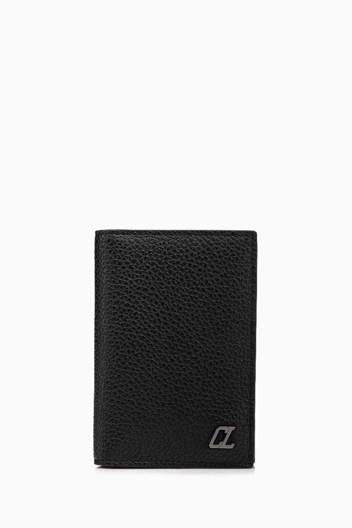

Sifnos Card Holder in Leather, Black