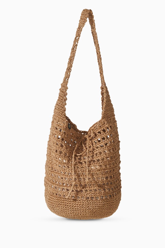 

Kaia Bucket Bag in Brazilian Fiber, Neutral