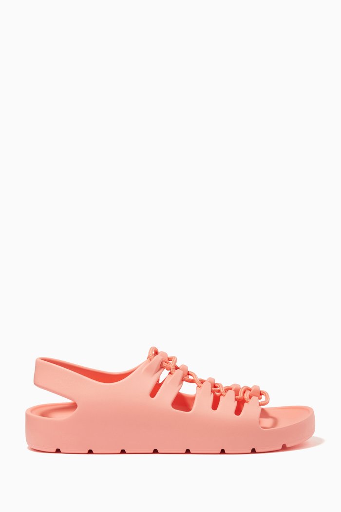 Jelly Sandals in Rubber, Pink
