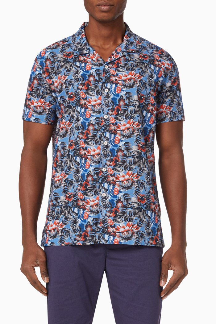 

Mykonos Cuban Shirt, Multicolour