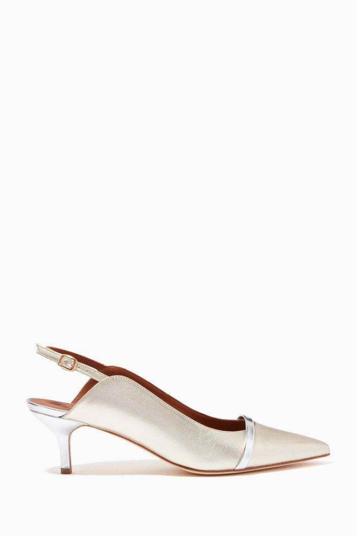 

Marion 45 Pumps in Metallic Nappa, Gold