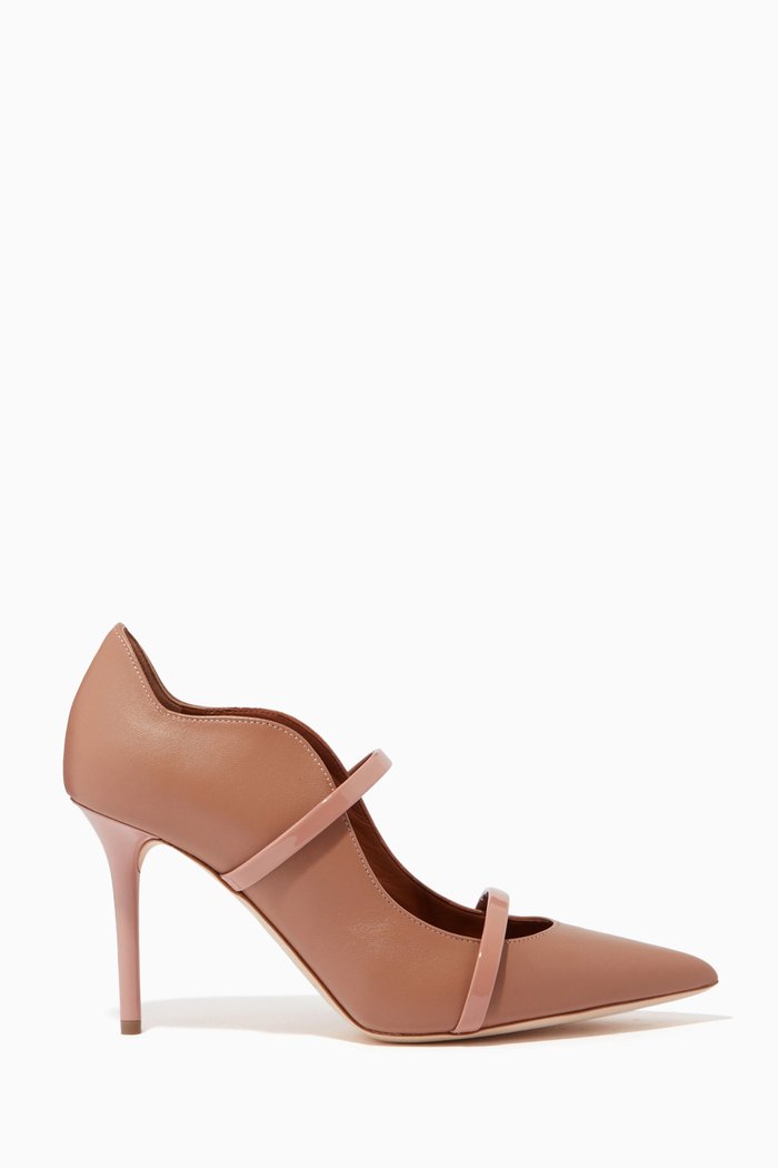 

Maureen 85 Pumps in Nappa, Neutral