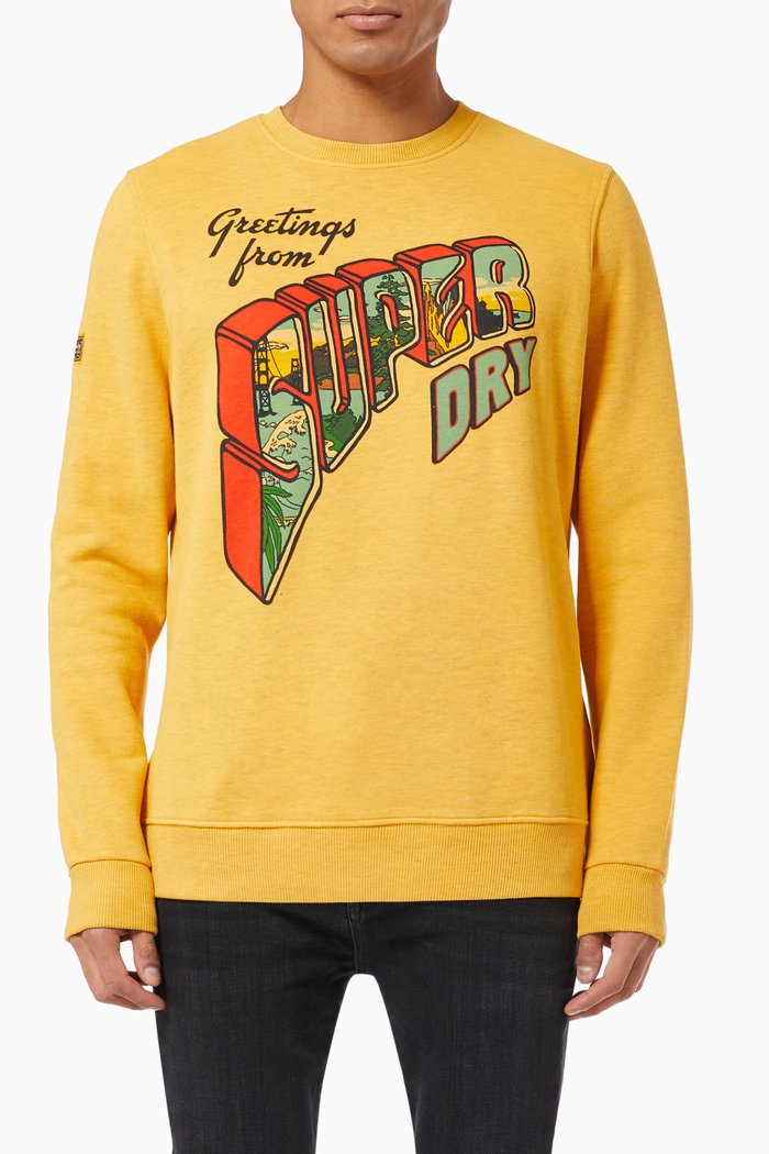 

Heritage Mountain Sweatshirt in Cotton, Yellow