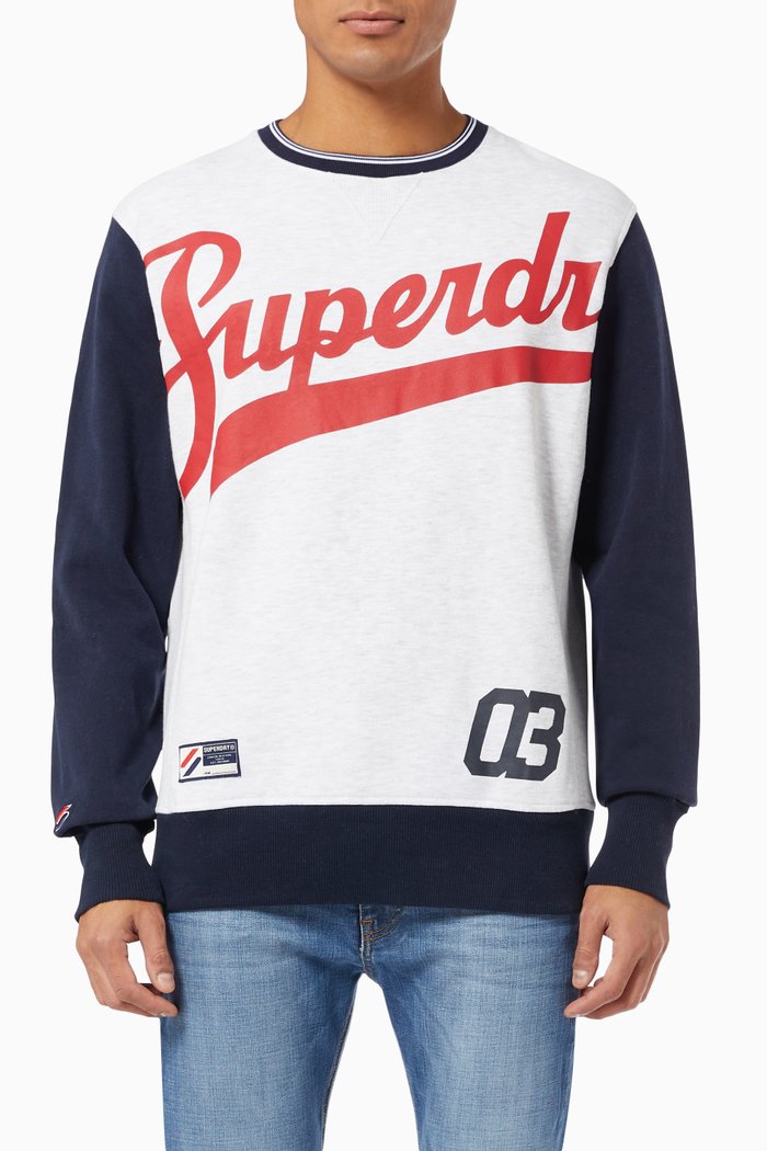

Strikeout Sweatshirt in Cotton, Multicolour