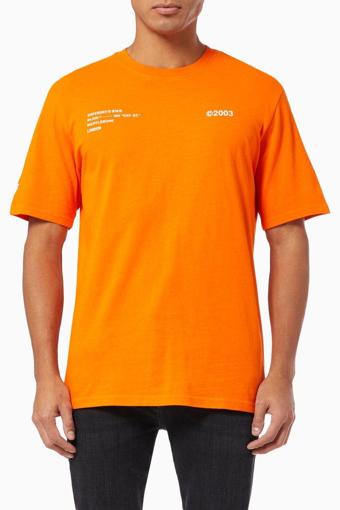 

Corporate Logo T-Shirt in Cotton, Orange