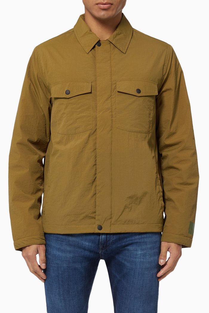 

Overshirt Jacket in Recycled Polyester, Neutral