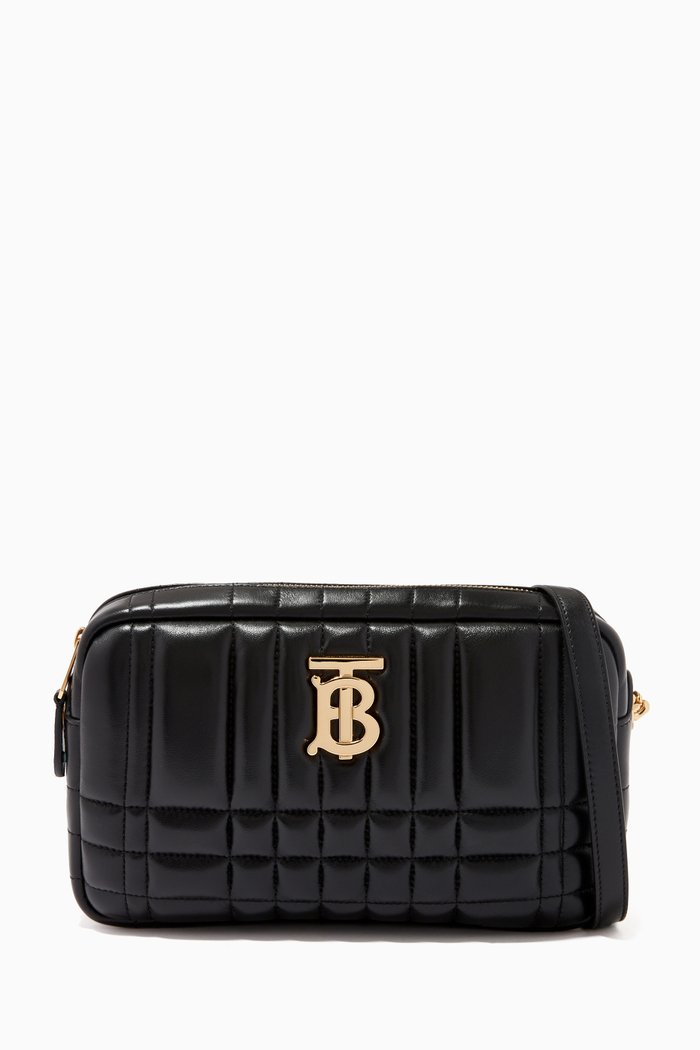 

Small Lola Bag in Quilted Lambskin, Black