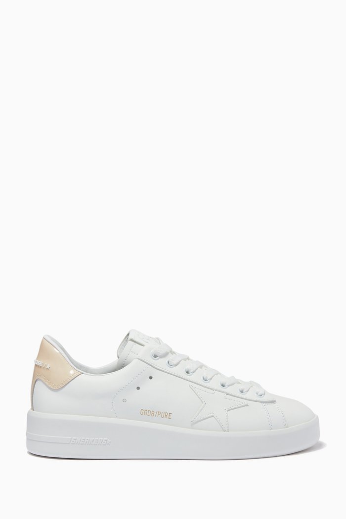

Pure Star Sneakers in Leather, White