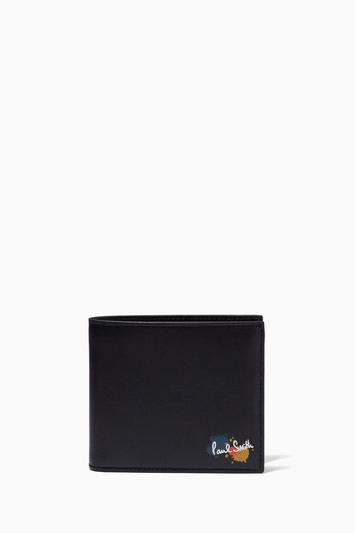 

Billfold Wallet in Leather, Black