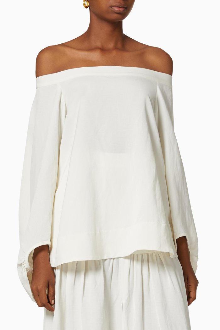 

Fetching Top in Viscose, Neutral