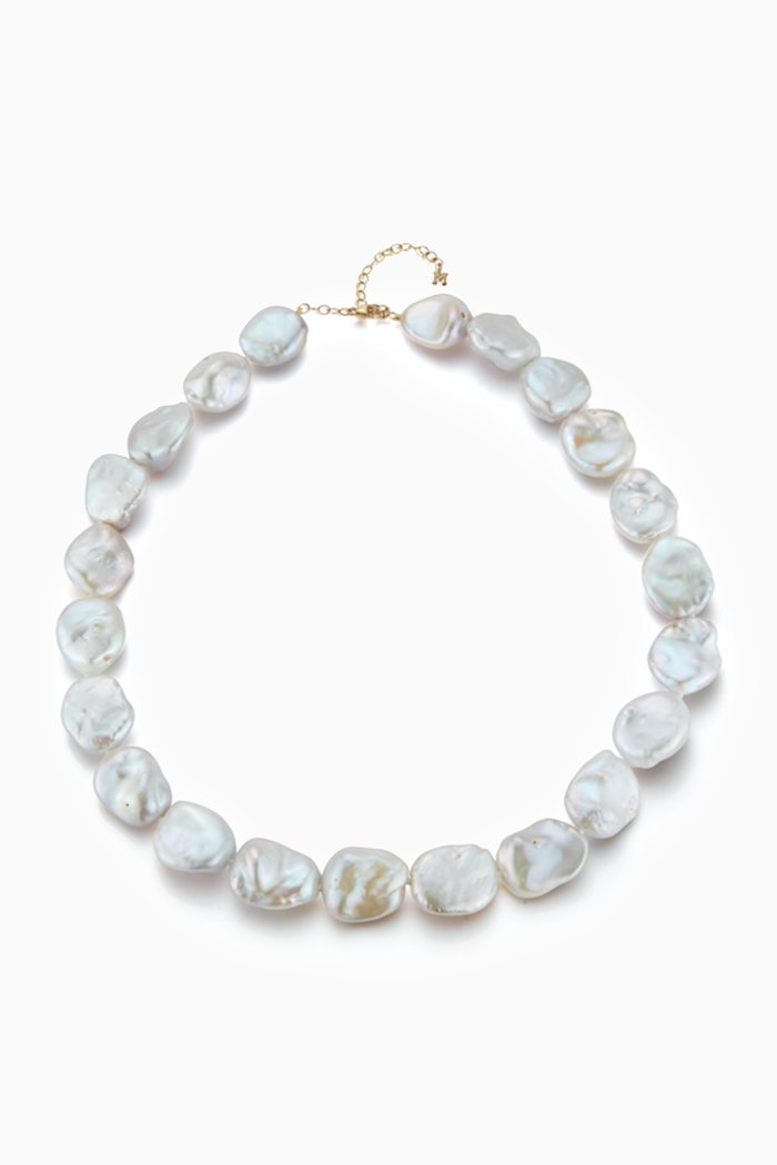 

Baroque Pearl Strand Necklace in 14kt Yellow Gold