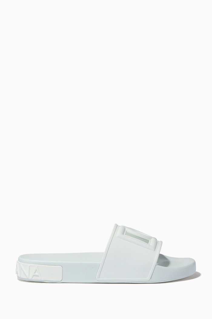 

Slides with DG Millennials Logo in Rubber, White