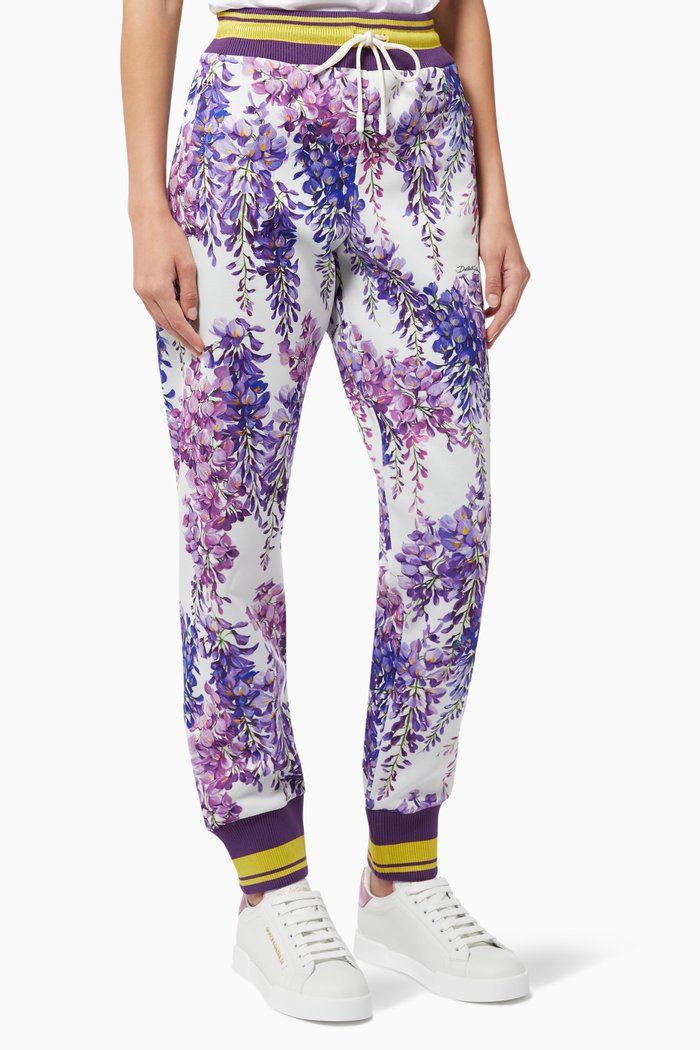 

Wisteria Joggers in Technical Jersey, Purple