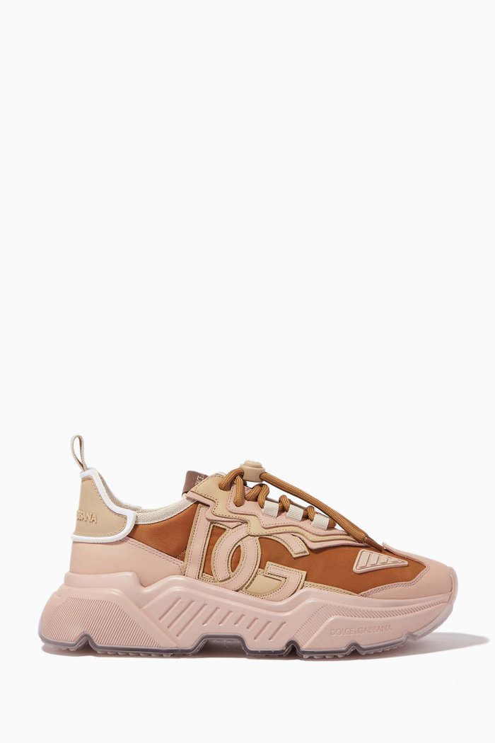 Daymaster Sneakers in Mixed Materials, Neutral