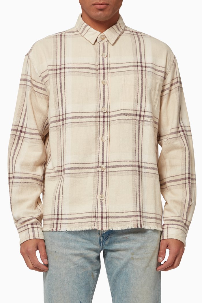 

Hemi Oversized Shirt in Cotton, Neutral
