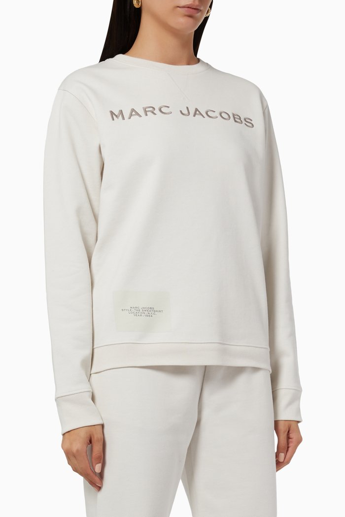

The Sweatshirt in Cotton, White