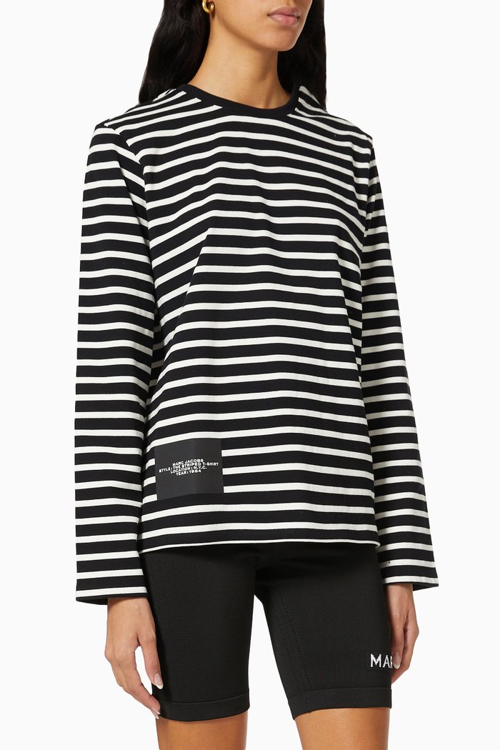 

The Striped T-shirt, Black
