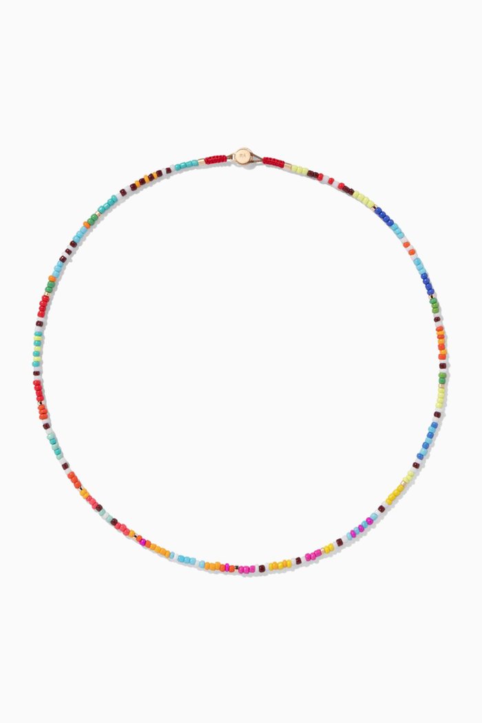 

The Brighter The Better Necklace in Enamel, Multicolour