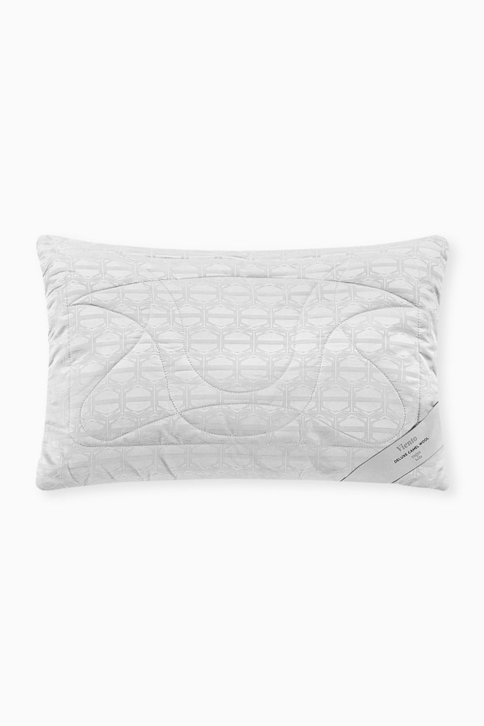 

Viento Pillow, Deluxe Camel Wool, 50 x 70cm, White