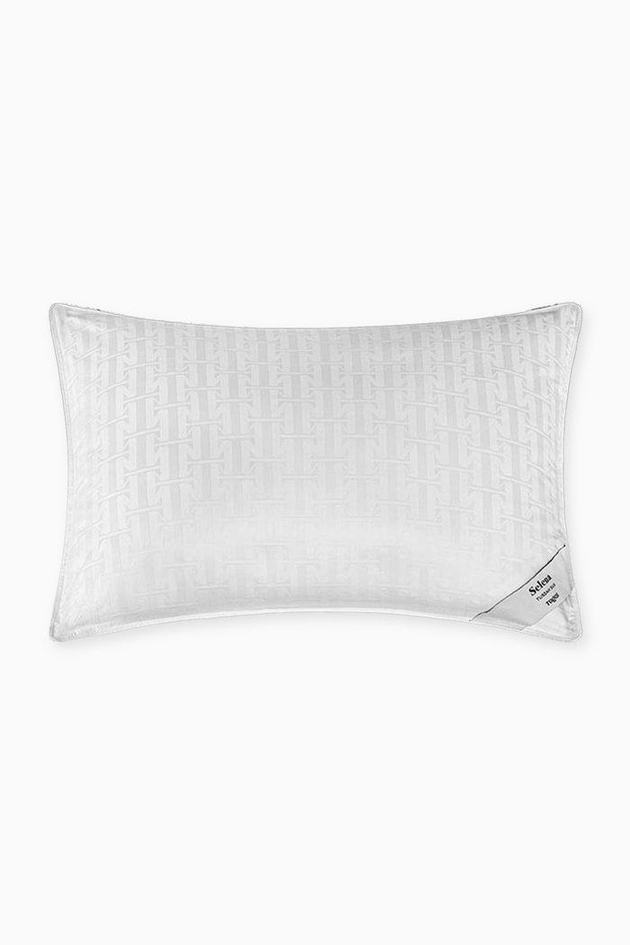 

Selena Pillow, Tussah Silk, 50 x 70cm, White