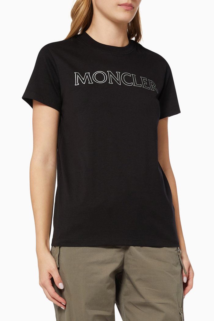 

Logo T-shirt in Jersey, Black