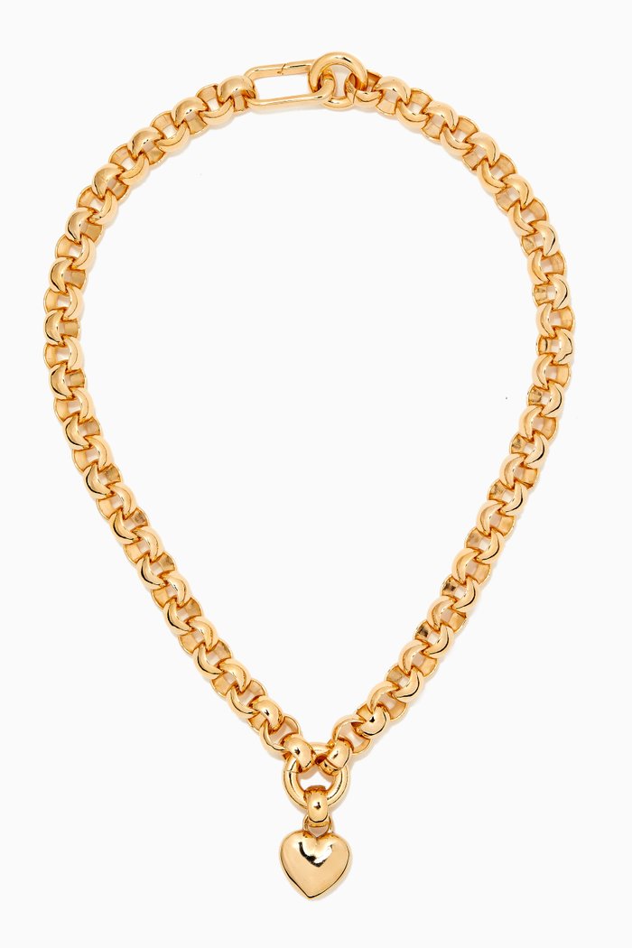 

Amorina Pendant Necklace in 14kt Gold Plating