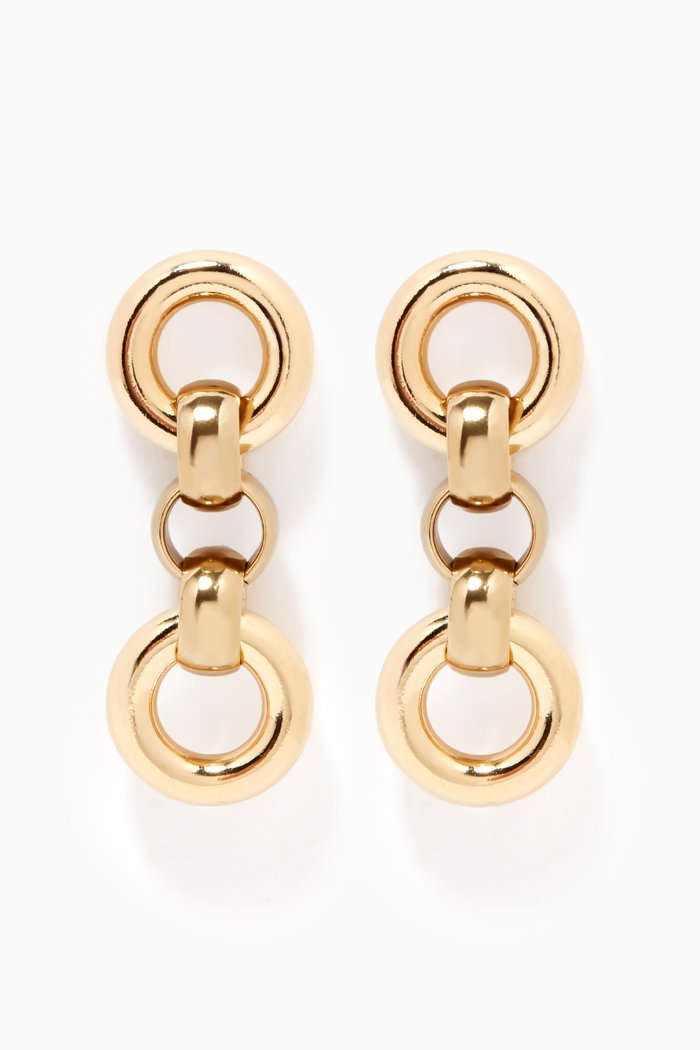 

Cinzia Drop Earrings in 14kt Gold Plating