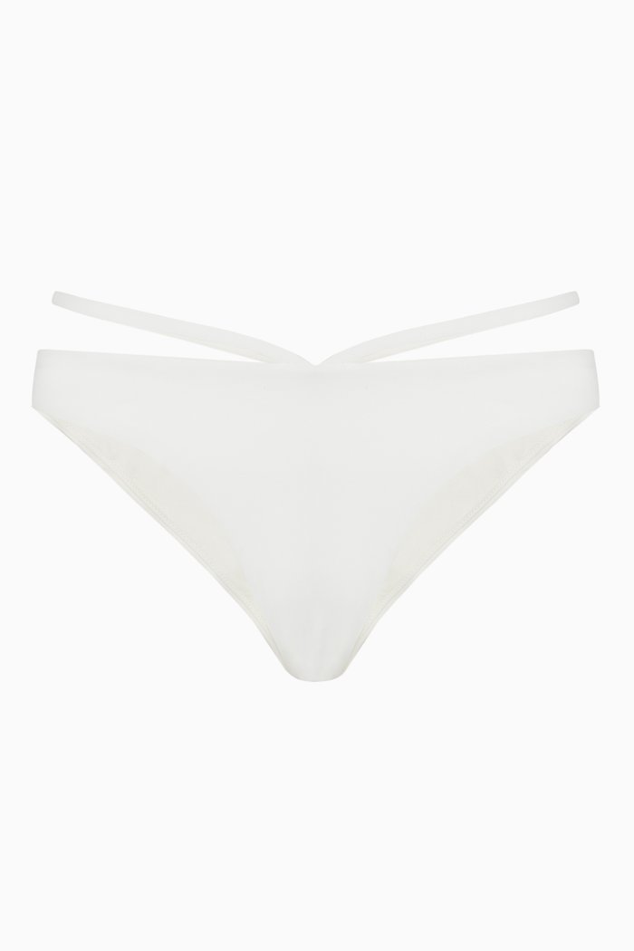 

Emmalynn Bikini Bottom, White