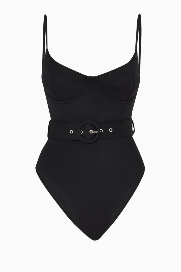 

Noa One Piece Swimsuit, Black