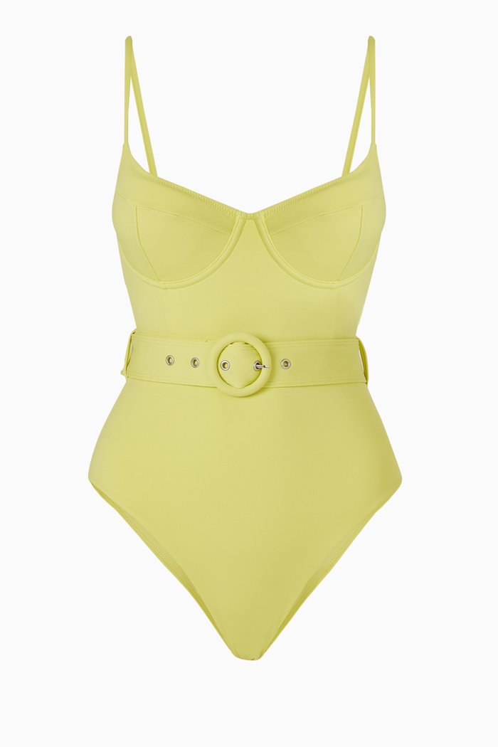 

Noa One-piece Swimsuit, Yellow