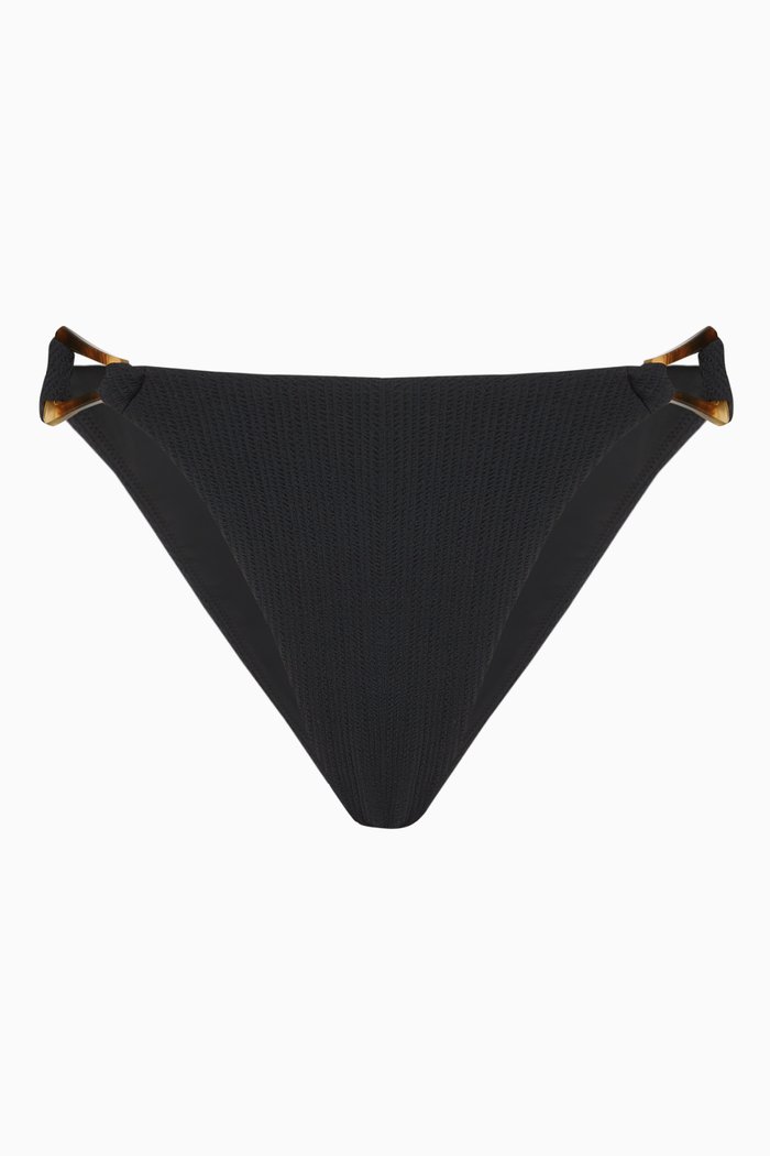 

Francesca Bikini Bottom in Spandex, Black
