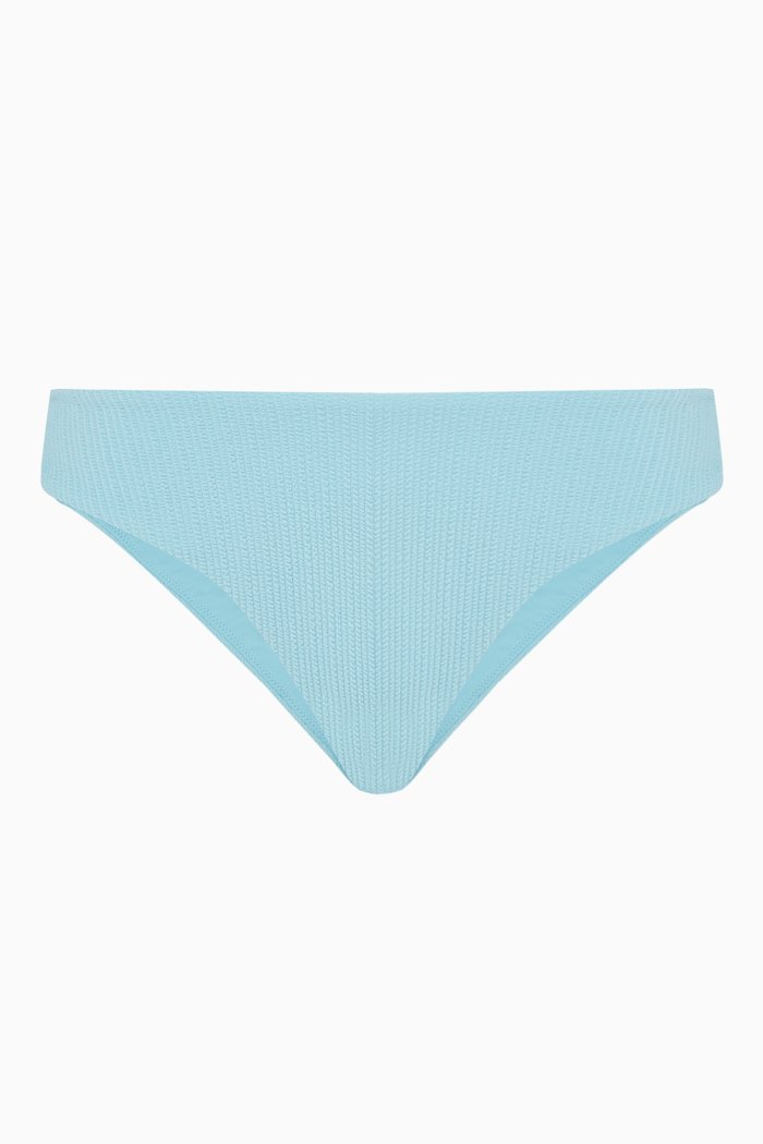 

Zola Bikini Bottom in Nylon Spandex, Blue