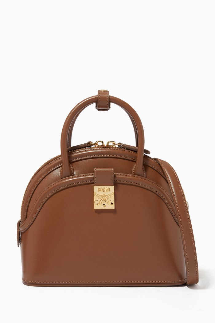 

Small Anna Tote in Spanish Leather, Brown