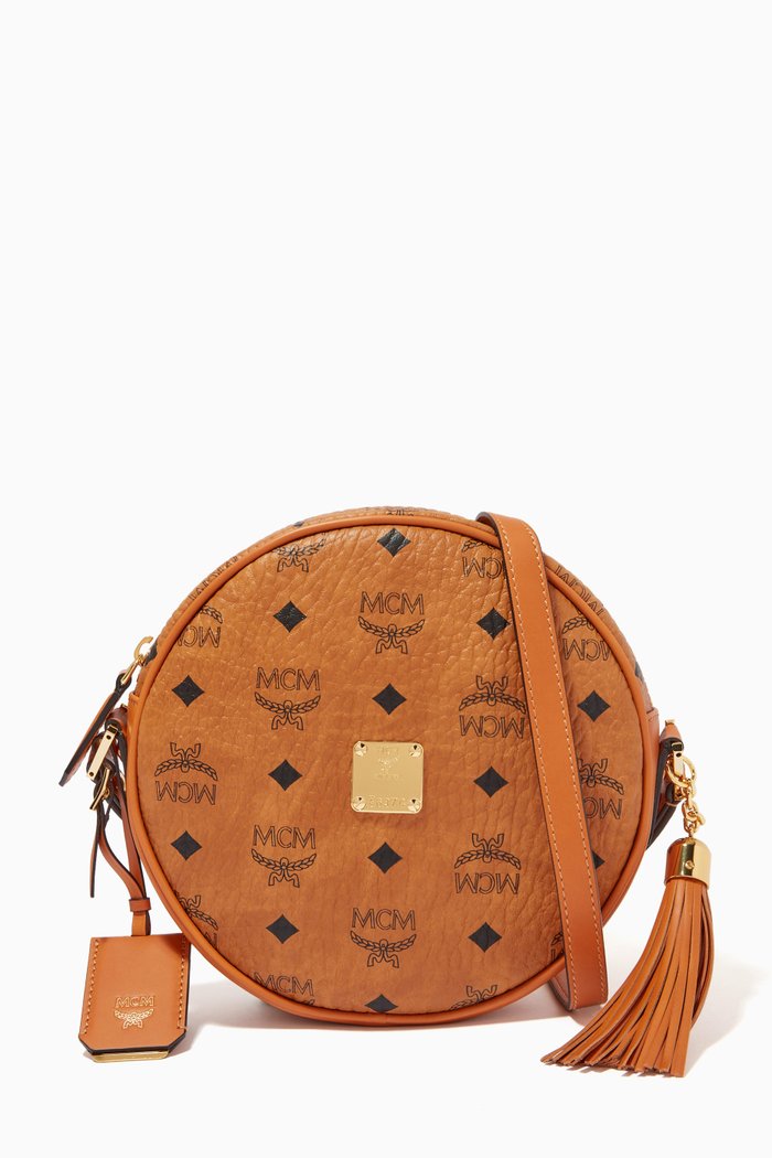 

Medium Heritage Tambourine in Visetos, Brown